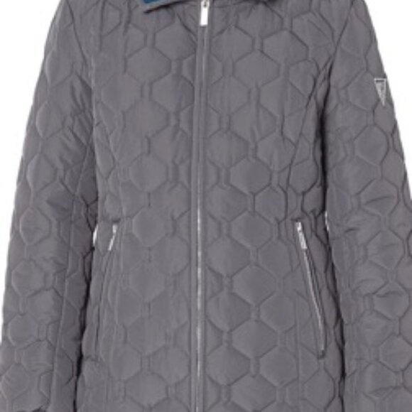Guess Jackets & Blazers - GUESS Women's Short Light-Weight Jacket, QUILTED
